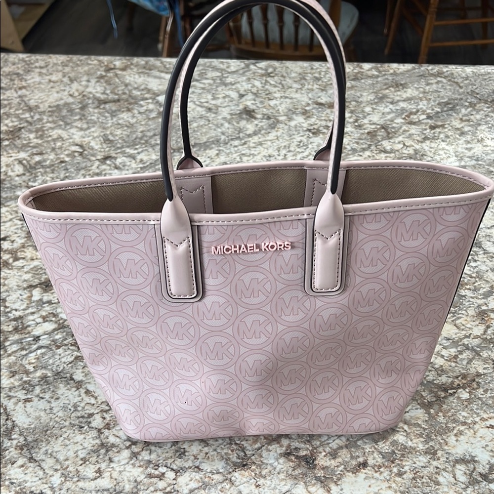 Michael Kors Jodie Jacquard Small Tote Bag